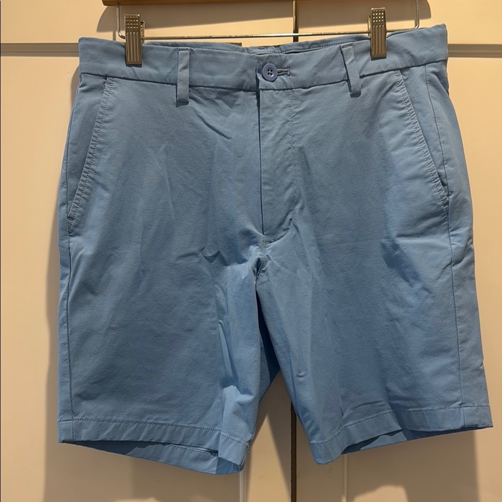 Men's Light Blue Vineyard Vines 7” Performance Shorts